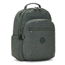 Sac à dos Kipling Seoul Sign Green Embosse 27 L pour PC 15"