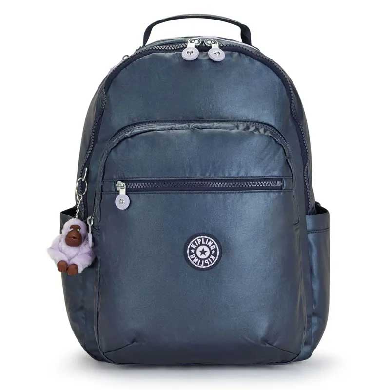 Sac à dos Kipling Seoul Admiral Blue Metallic pour PC 15"