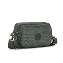 Sac bandoulière Kipling Abanu Multi Sign Green Embosse convertible en banane