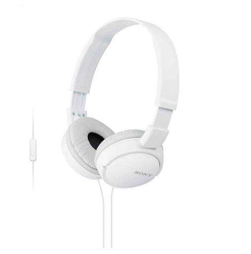 [MDR-ZX110APBLANC] Casque Sony ZX110 Avec Fil Blanc (MDRZX110APWC1E)