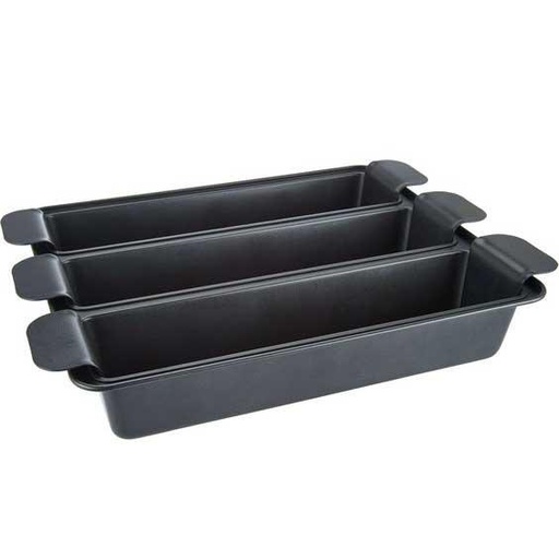 [K-696] Moule à cake Pandiani 3 Pcs 13.9"