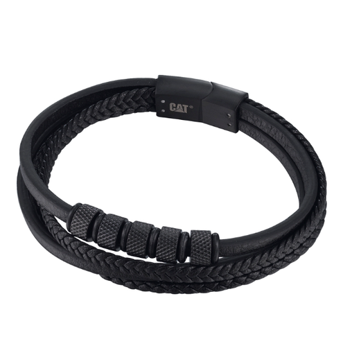 [J011B20111] Bracelet pour homme Caterpillar Noir (J011B20111)