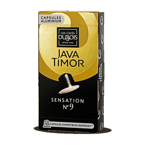[CDCOMP008] Capsules JAVA TIMOR PLÉNITUDE N°9- Boite de 10