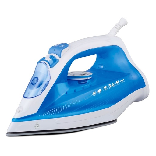 [SW-605BLEU] Fer à repasser vapeur Luxus SW-605 1200W Bleu