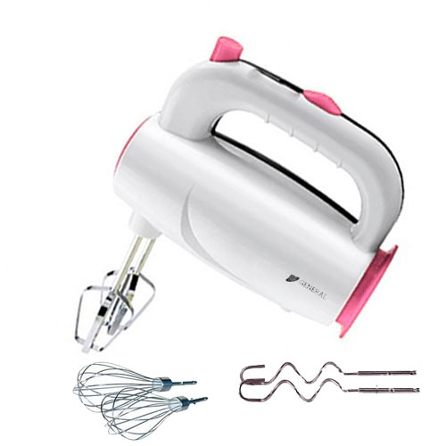 [ly612] GENERAL Batteur électrique 3 en 1 à 5 vitesses - Couleur aléatoire