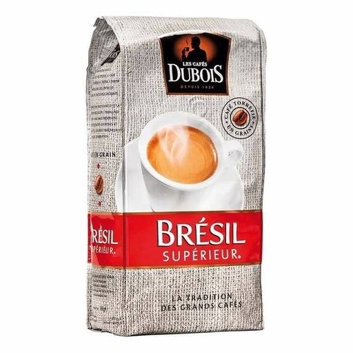 [CDFR0032] Les Cafés Dubois - BRÉSIL SUPÉRIEURE Café en grains 250g