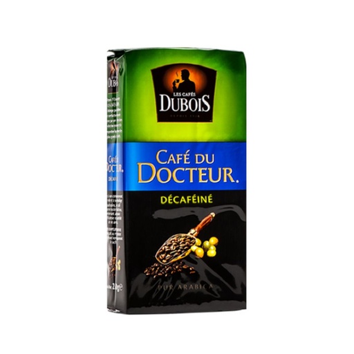 [CDFR0039] Les Cafés Dubois - Café Du Docteur Décaféiné en grains 250g