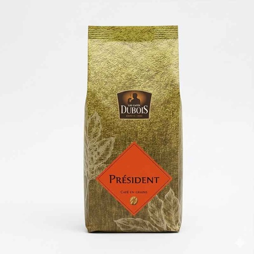 [CDFR0035] Les Cafés Dubois - PRÉSIDENT Café en grains 250g