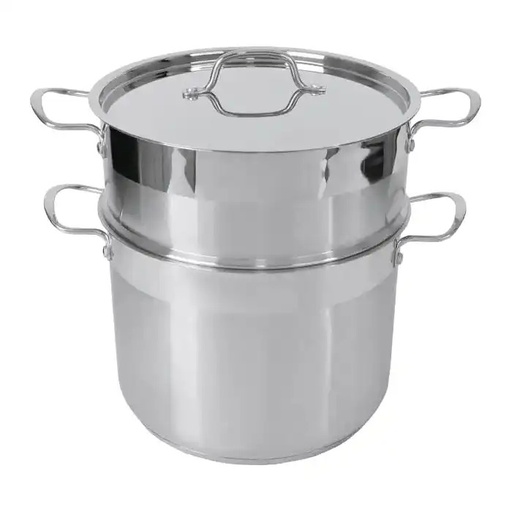 [ST0315-16L] Pandiani Couscoussier 16L inoxydable 28cm