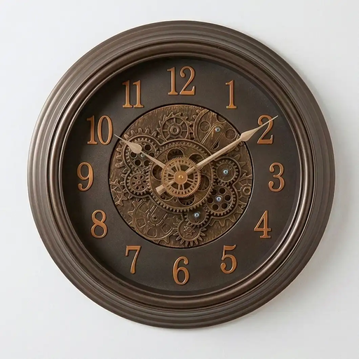 [EAXY250372A] Pandiani Horloge murale style industriel en mouvement 40CM