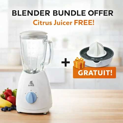 [RBL-07] Luxus Blender bol en verre 500w