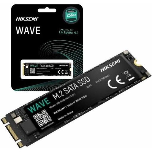 [HS-SSD-WAVE-P-256G] hiksemi Disque Dur interne SSD Wave(P) M.2 2280 PCIe 3.0 NVMe 256 Go