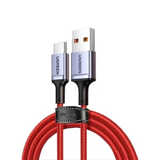 [20527] Ugreen Câble USB-A vers USB-C rouge en alliage d'aluminium 1m (20527)