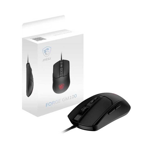 [S12-0402310-HH9] Souris Gaming MSI FORGE GM100 RGB 6400 DPI