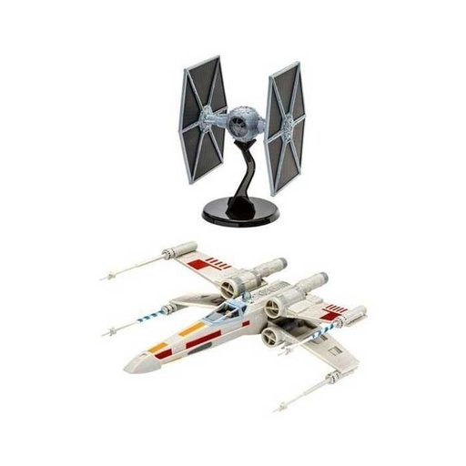 [06054] Maquette Star Wars X-Wing Fighter & TIE Fighter Revell Model Set 1:57 / 1:65