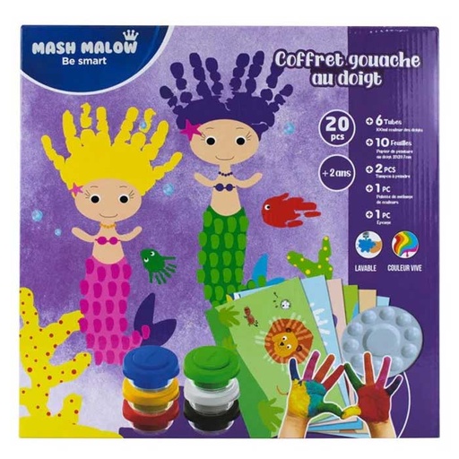 [BP-KR972154] Set de Coloriage Mermaid Post Gift Box Busquets