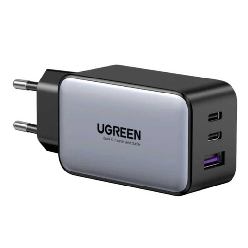 [10335] Chargeur mural UGREEN Nexode 65W GaN 3 ports USB-C / USB-A