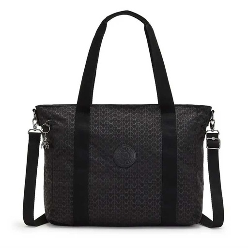 [KPKI5651K591] Sac cabas Kipling Asseni Signature Emb 20 L