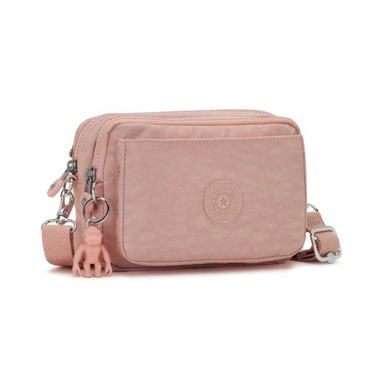 [KPKI3795D8E1] Sac bandoulière Kipling Abanu Multi Tender Rose convertible en banane