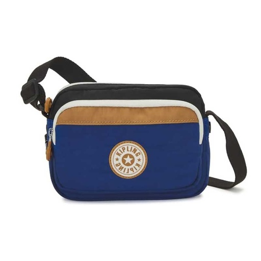 [KPKI36154NY1] Sac bandoulière Kipling Sisko Duo Blue Beige